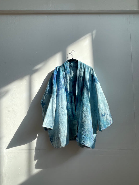 #96 Tie-Dye Cloud Coat