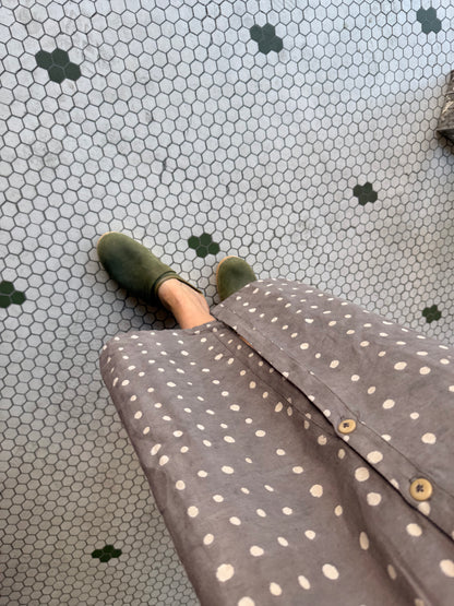 Elise Grey Dots