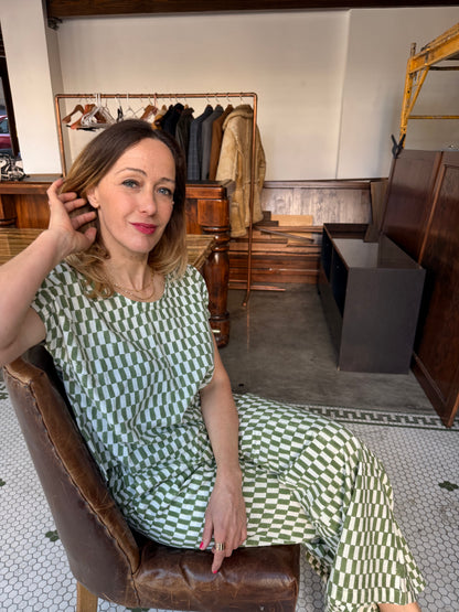 Zélia Top Petit Rectangle - Green