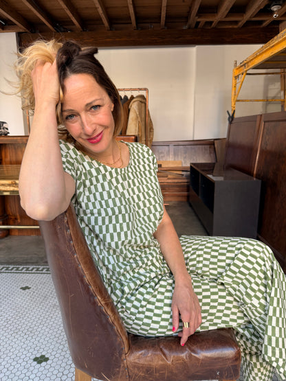 Zélia Top Petit Rectangle - Green