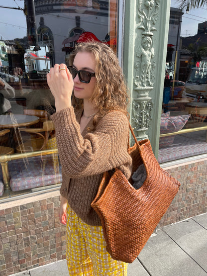 Narmada Tan Bag