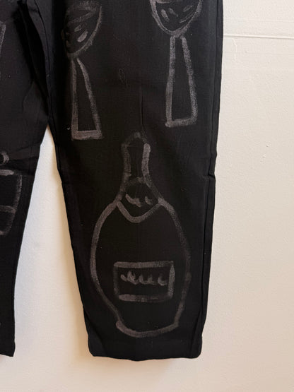 #111 Hand-painted Jumpsuit M/L - Le Gâteau