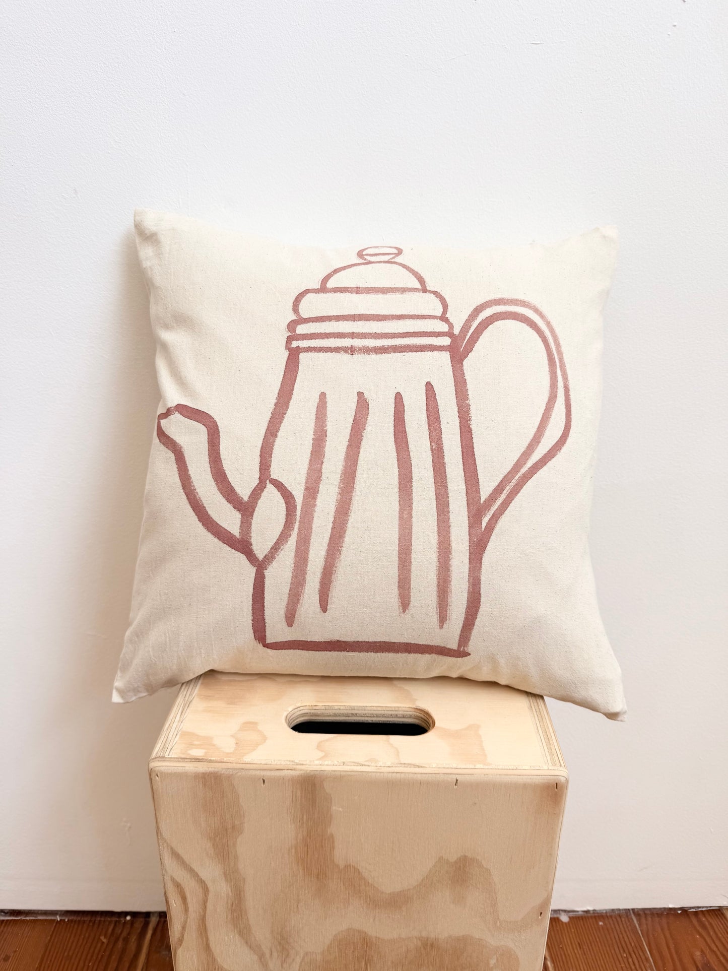 Teapot #1 Pillow 18x18in