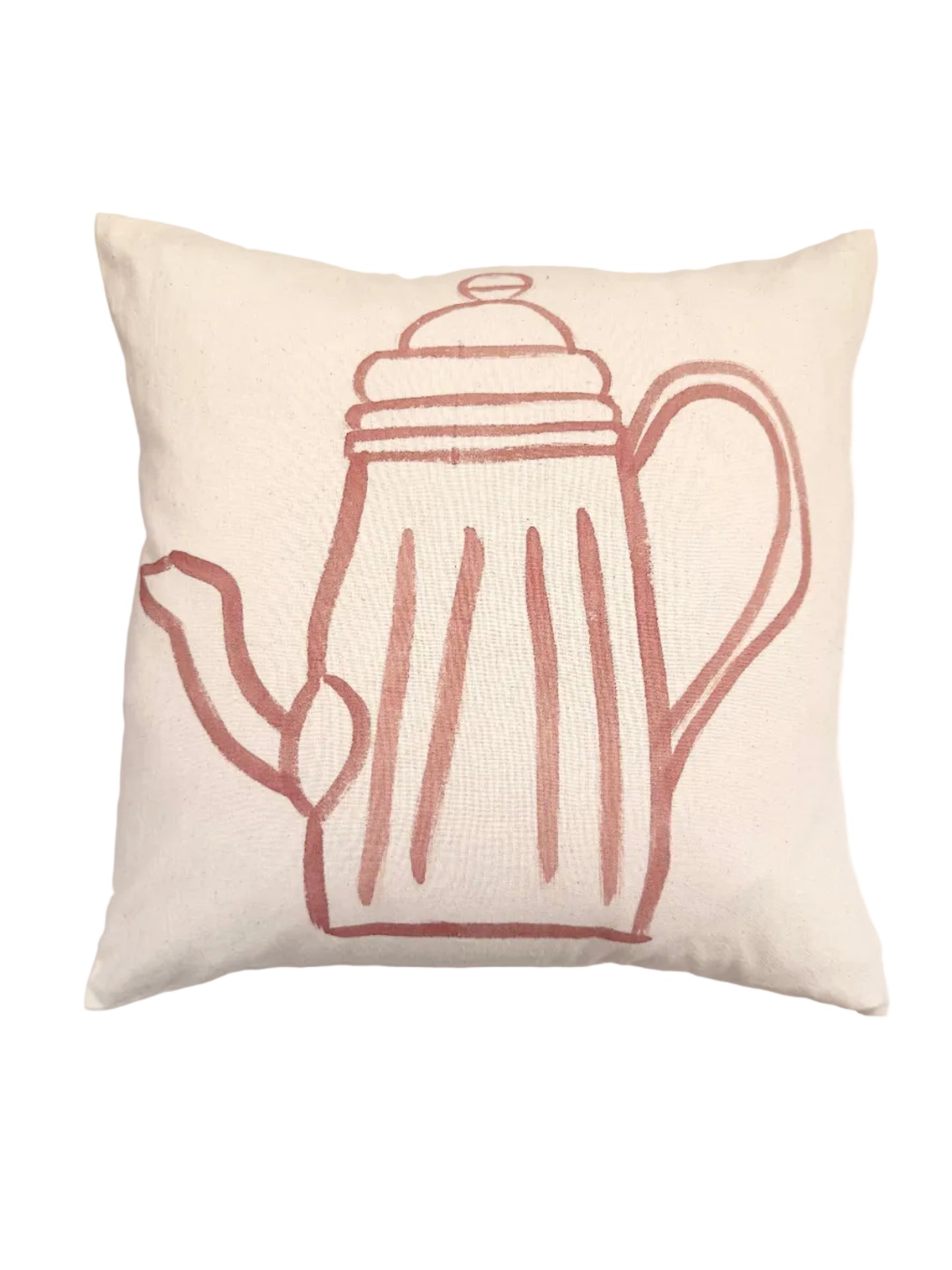 Teapot #1 Pillow 18x18in