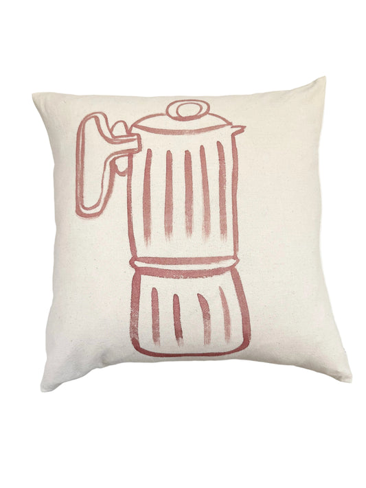 Coffee maker #6 Pillow 18x18in