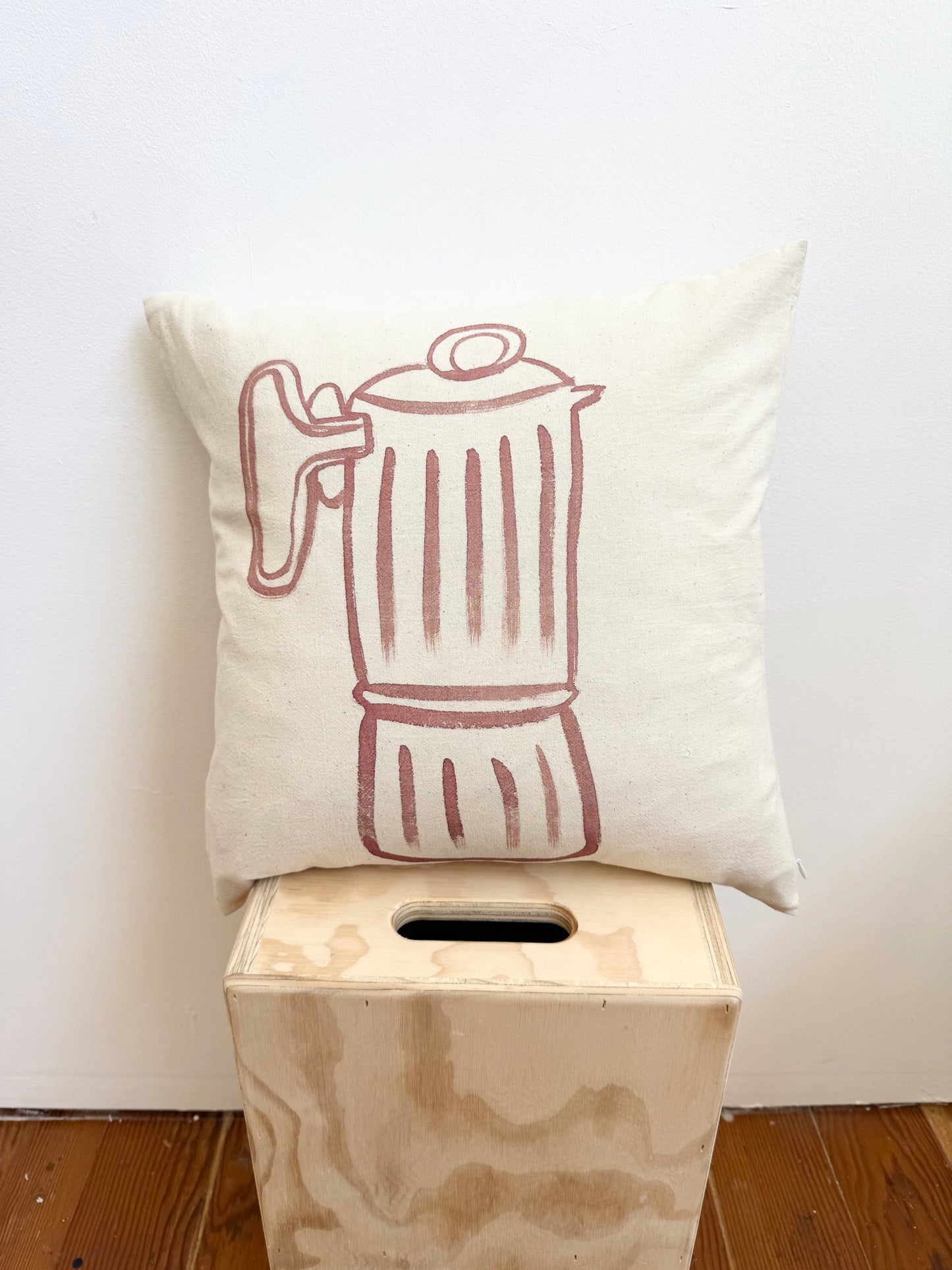 Coffee maker #6 Pillow 18x18in