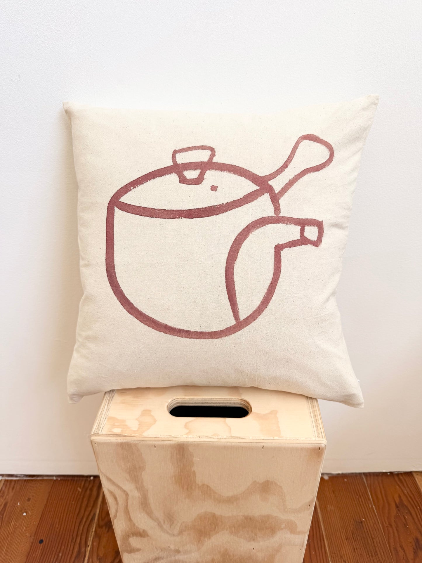 Teapot #3 Pillow 18x18in