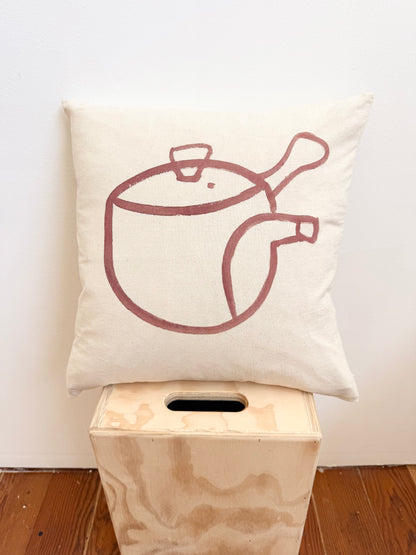 Teapot #3 Pillow 18x18in