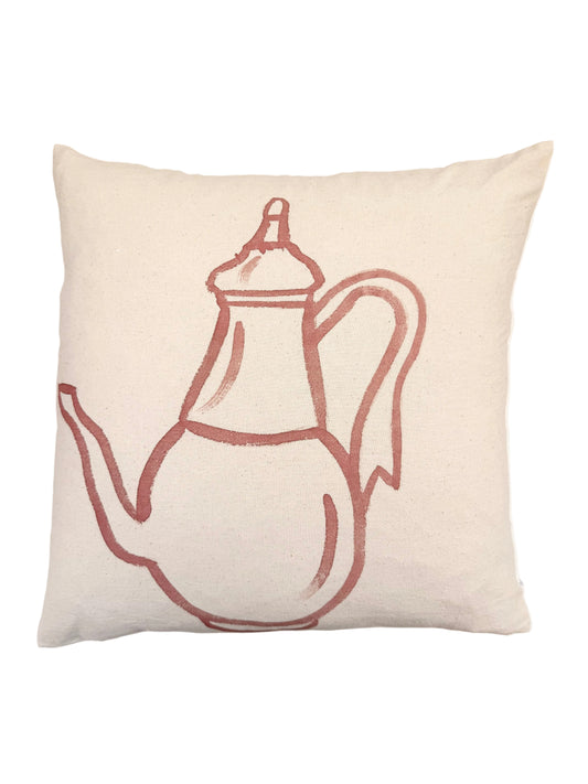 Teapot #4 Pillow 18x18in