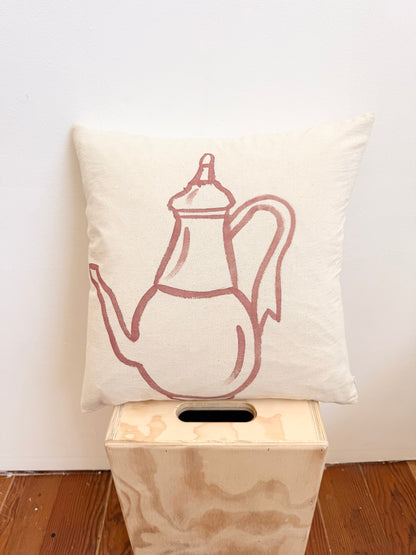 Teapot #4 Pillow 18x18in