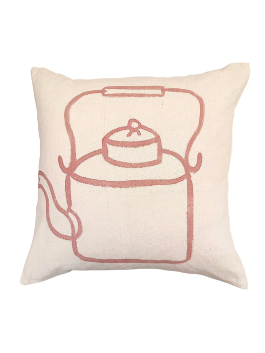 Teapot #5 Pillow 18x18in