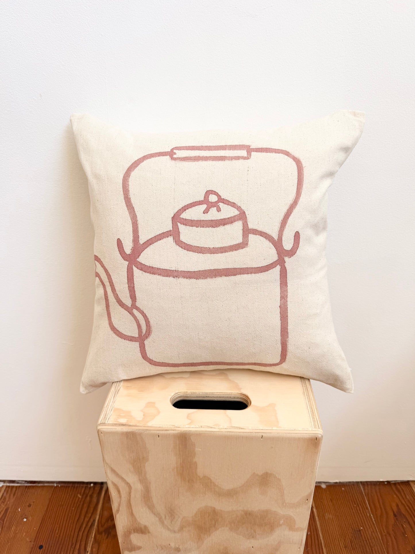 Teapot #5 Pillow 18x18in