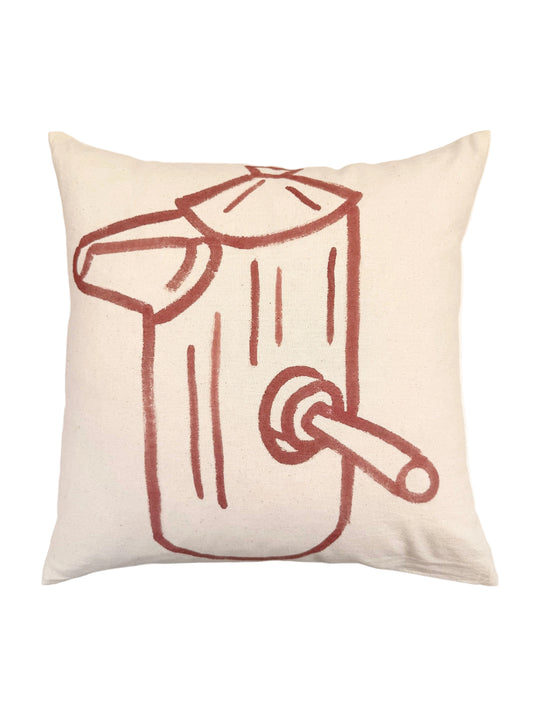 Coffee maker #3 Pillow 18x18in