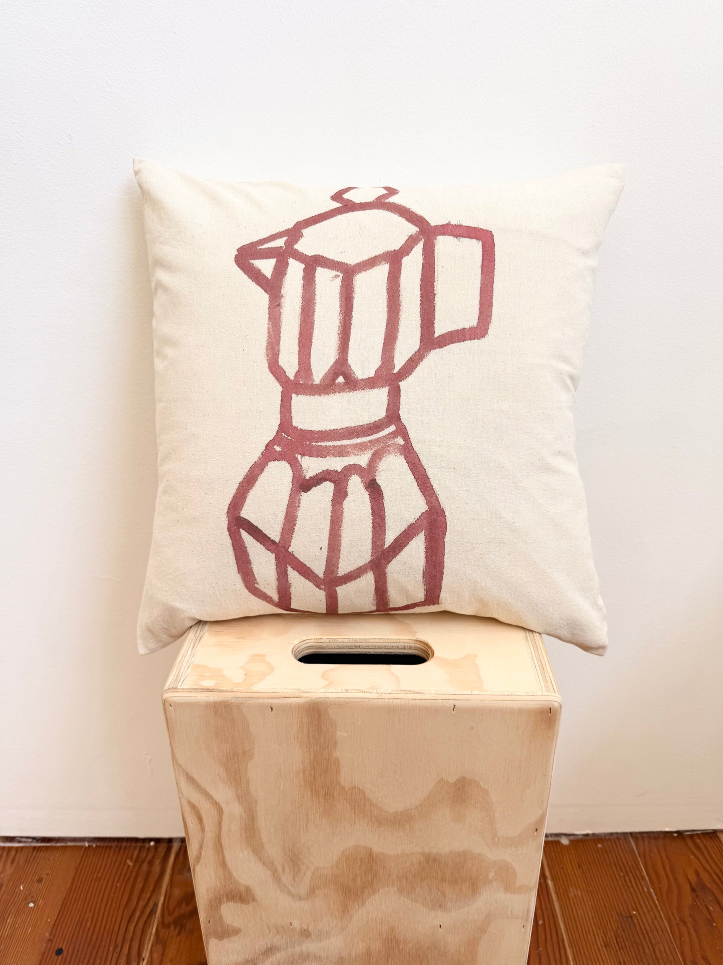 Coffee maker #2 Pillow 18x18in