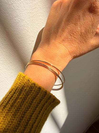 Signature Stack - 14k Gold