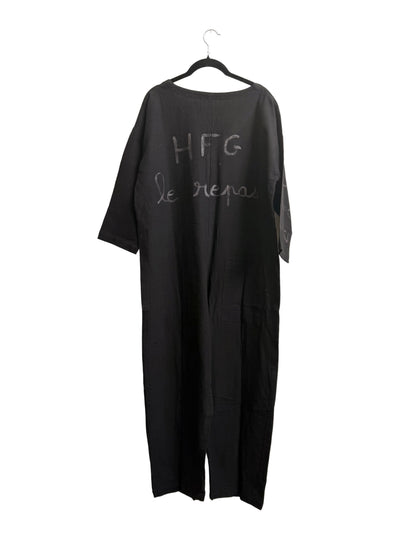 #114 Hand-painted Jumpsuit M/L - Le dîner