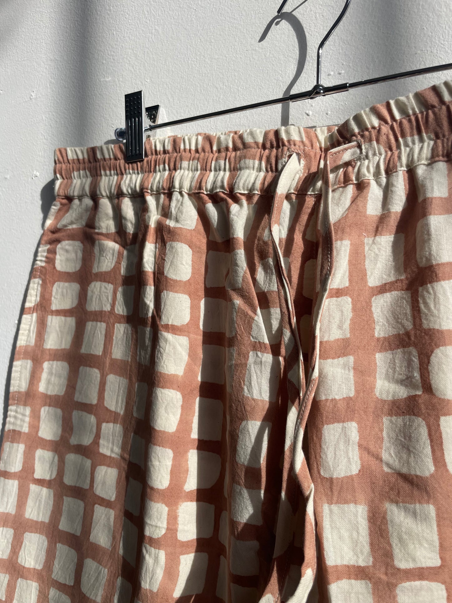 Marius Terracotta Grid Uni-Size (S-XL)