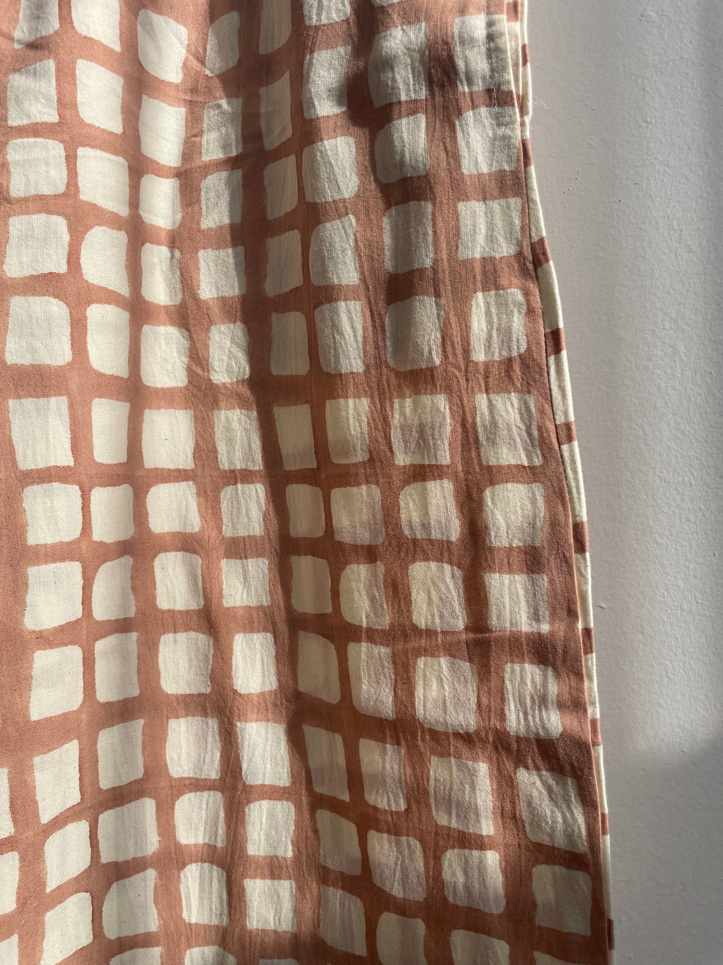 Marius Terracotta Grid Uni-Size (S-XL)