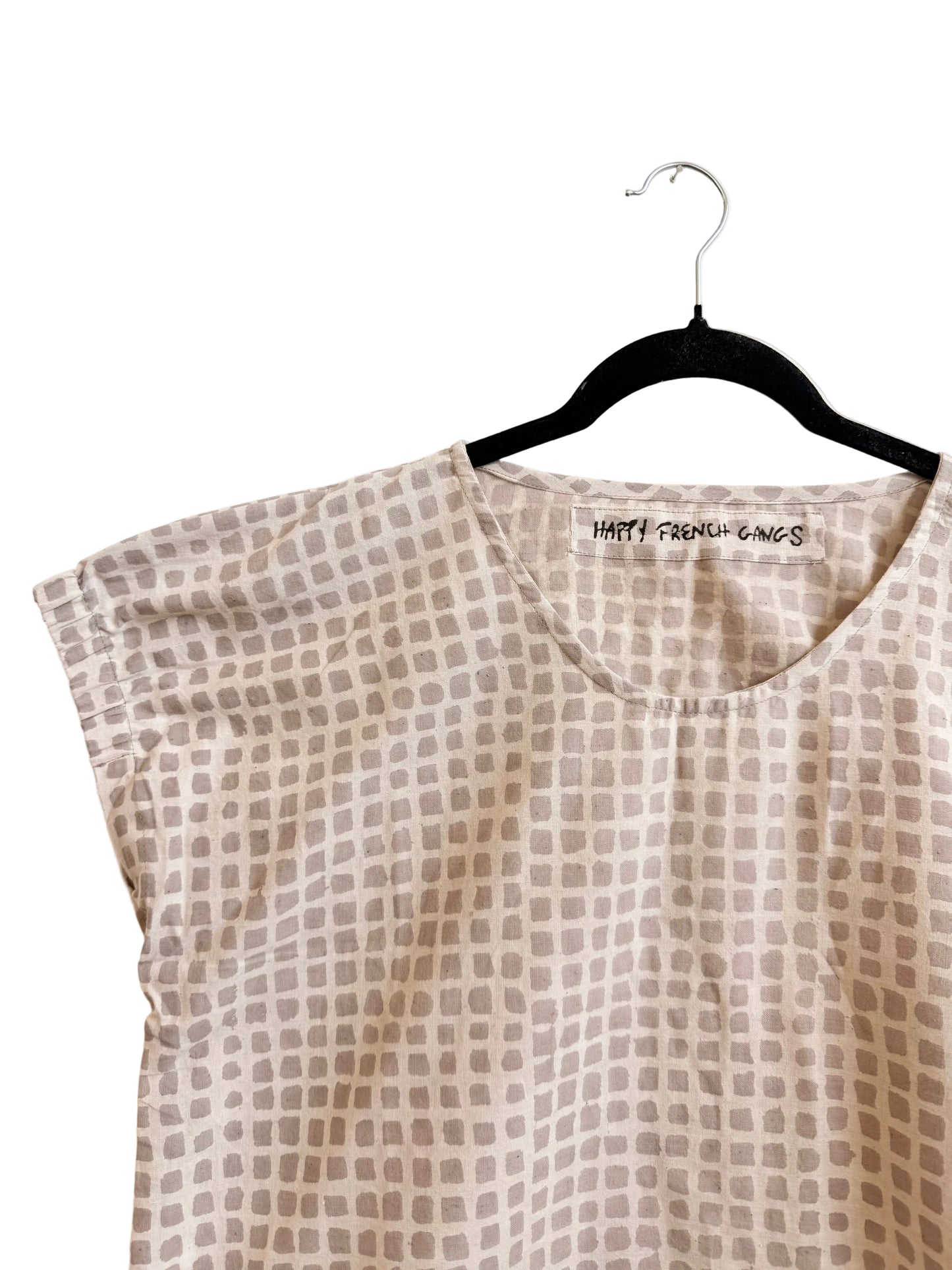 Zélia Top Grey Square