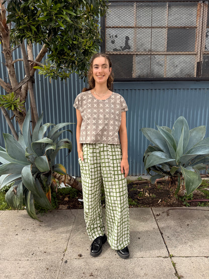 Zélia Top Grey Cross