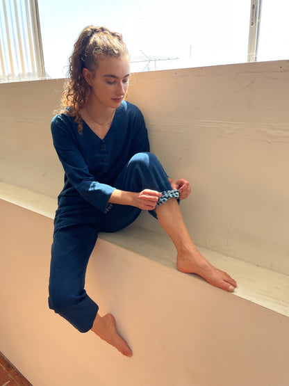 Indigo Jumpsuit