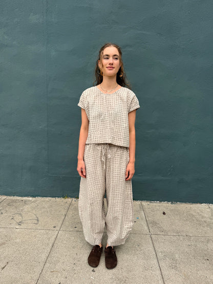 Zélia Top Grey Square