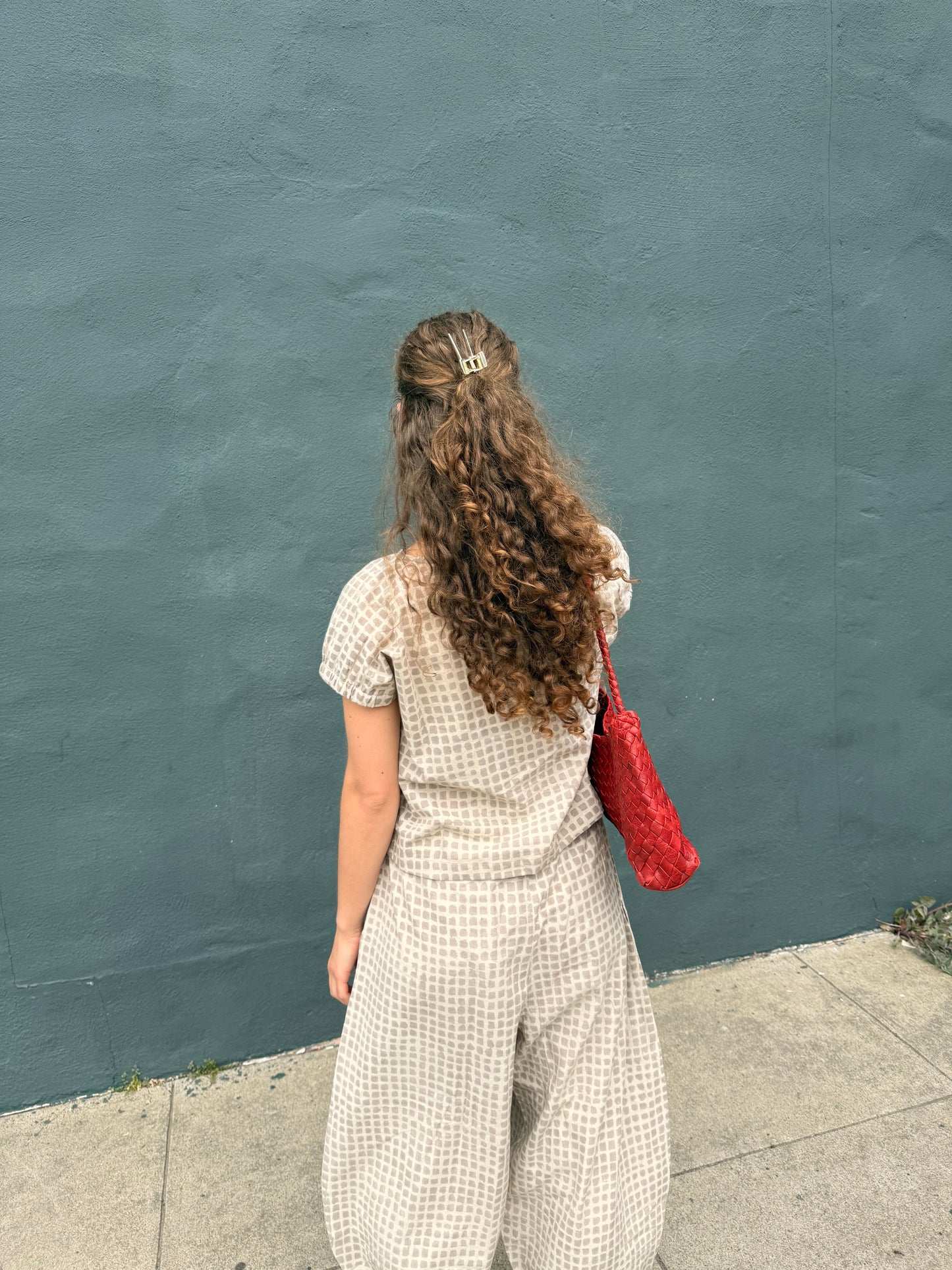 Zélia Top Grey Square