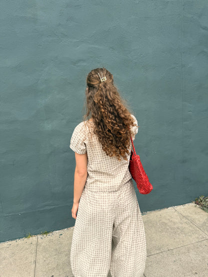 Zélia Top Grey Square