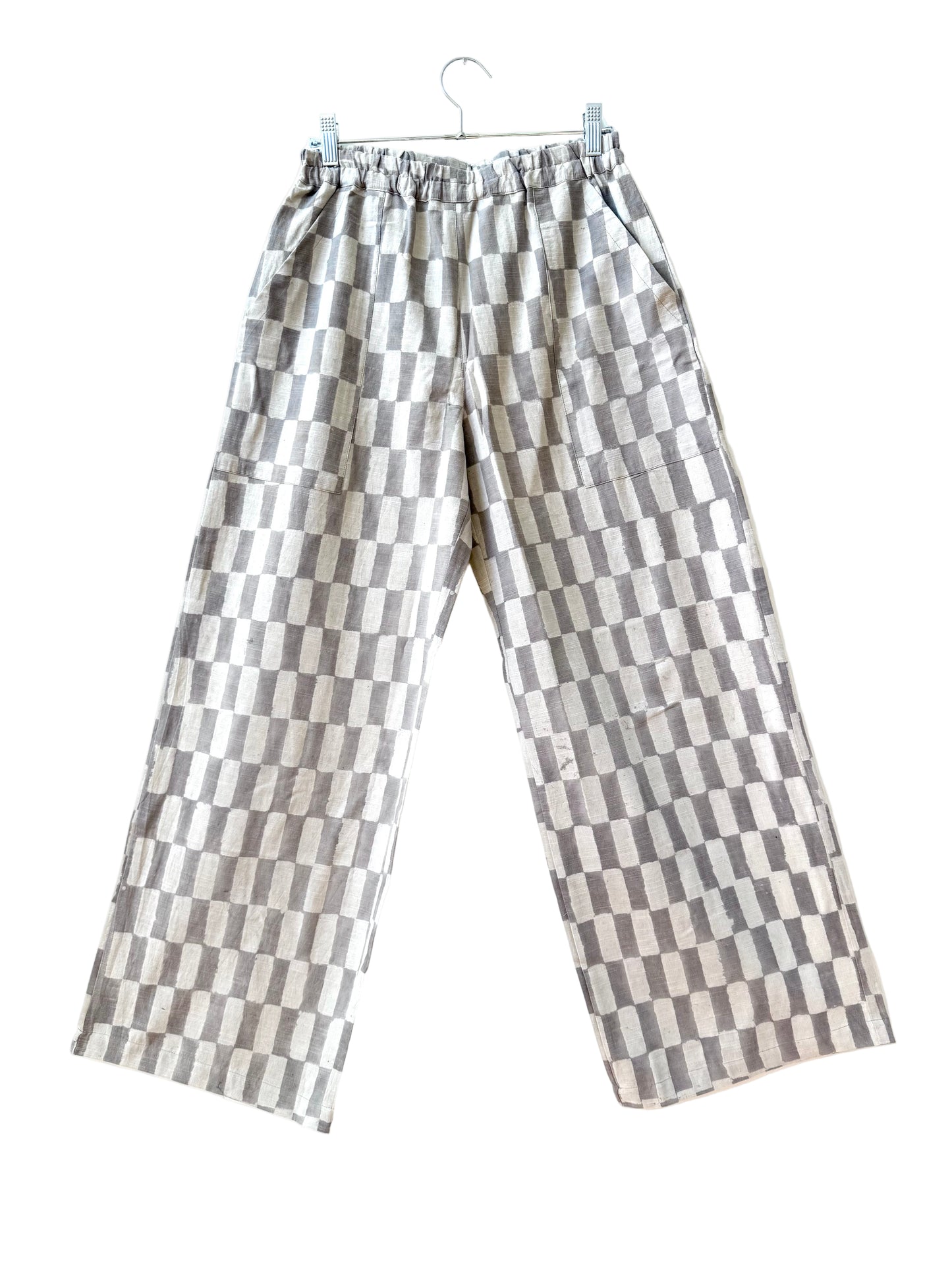 Omar Grey Big Rectangle Pants