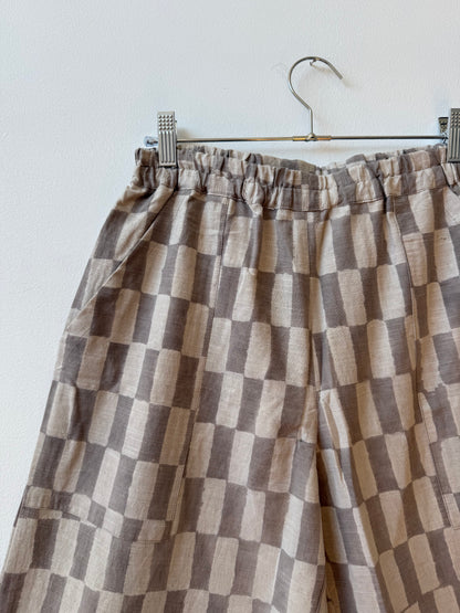 Omar Grey Big Rectangle Pants