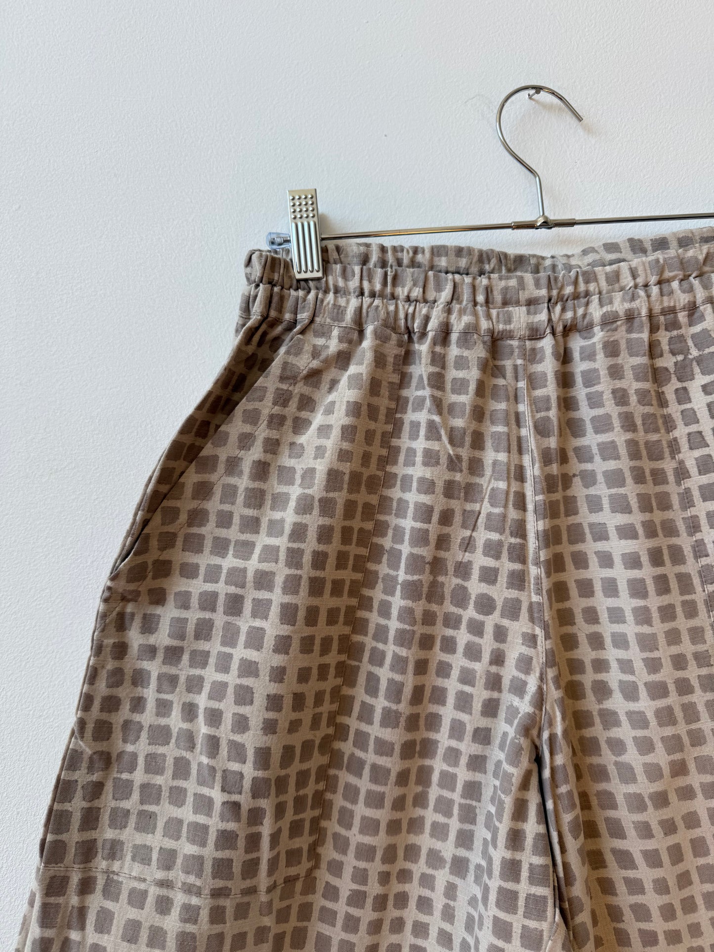 Omar Grey Check Pants