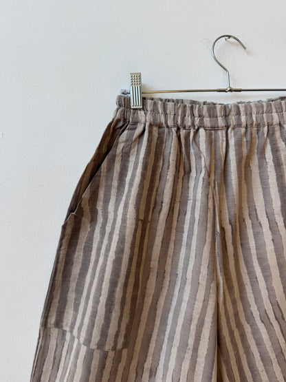 Omar Grey Stripe Pants