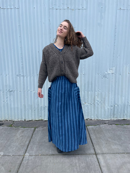 Tilda Indigo Large Stripes (XS-XXL)