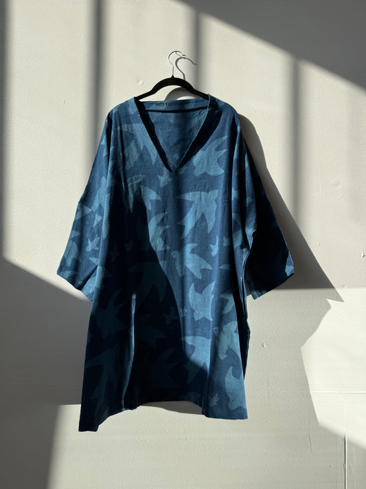 Liberté 2 Indigo Print Dress