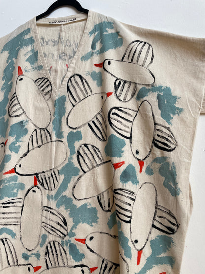 #77 Hand-painted Uni-size Dress