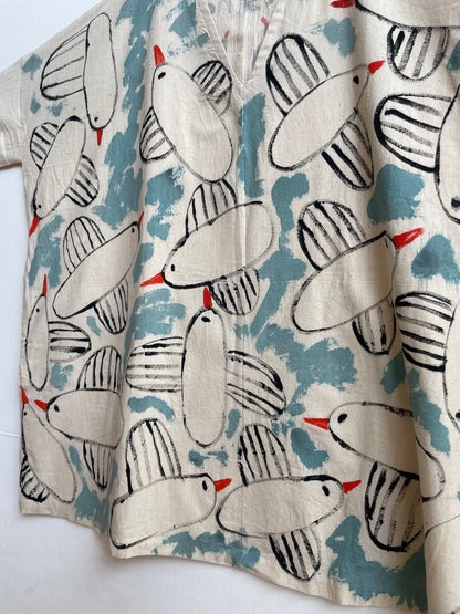 #77 Hand-painted Uni-size Dress