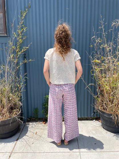 Omar Night Grid Pants