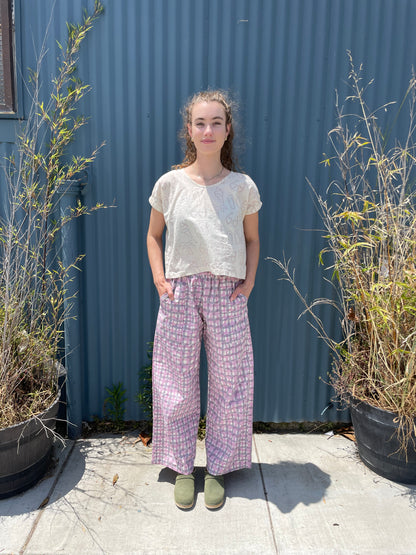 Omar Night Grid Pants
