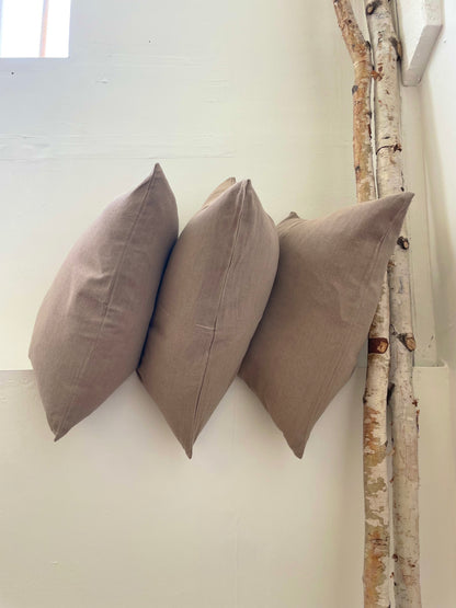 Brown Pillow 18x18in