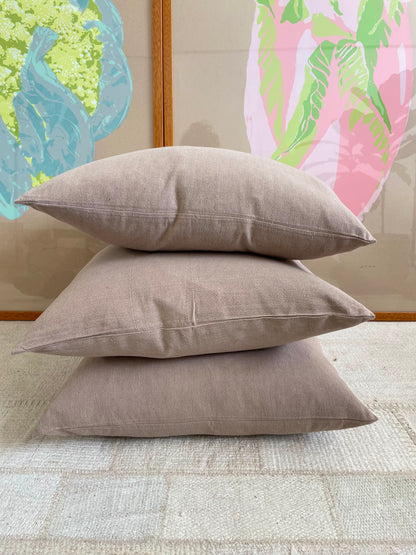 Brown Pillow 18x18in