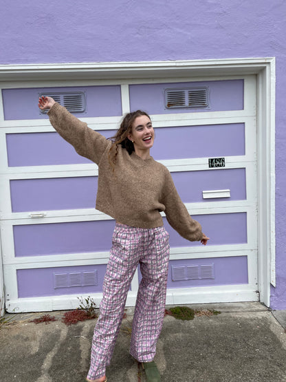 Omar Night Grid Pants
