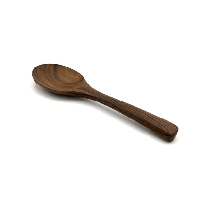 10" Walnut Wood Serving Spoon
