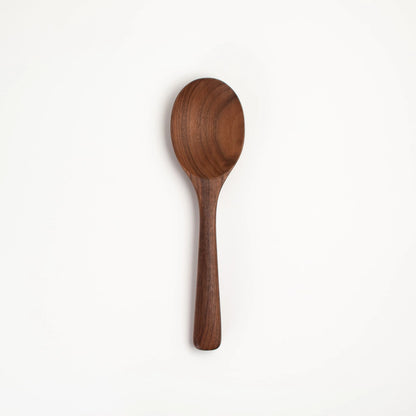 10" Walnut Wood Serving Spoon