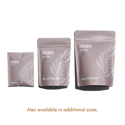 Lavender Mineral Bath – Calming Soak, 10-oz Pouch