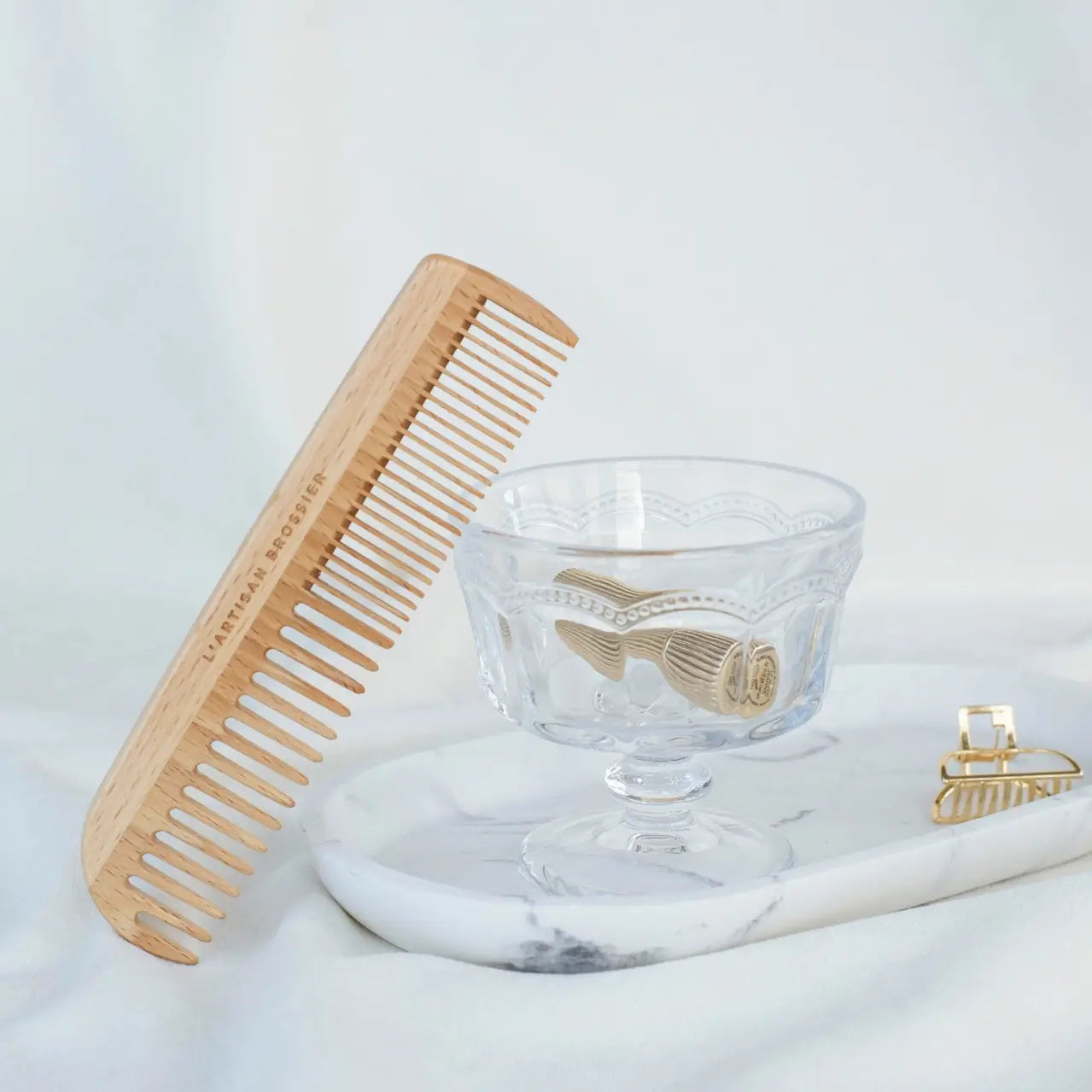 Large Beech Wood Comb - 100% natural
