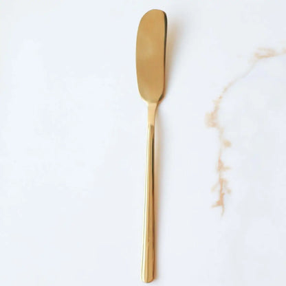 Gold Plated Butter Knife