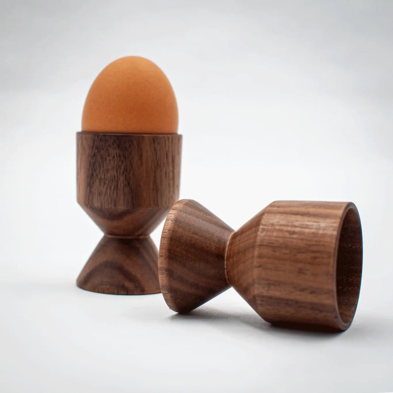 Walnut Wood Egg Cup