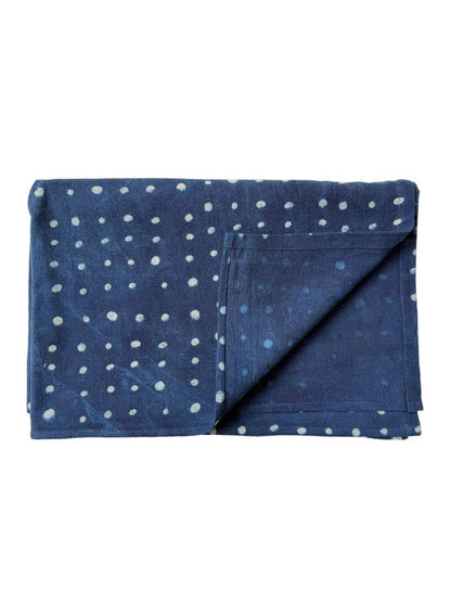Indigo Dots Throw