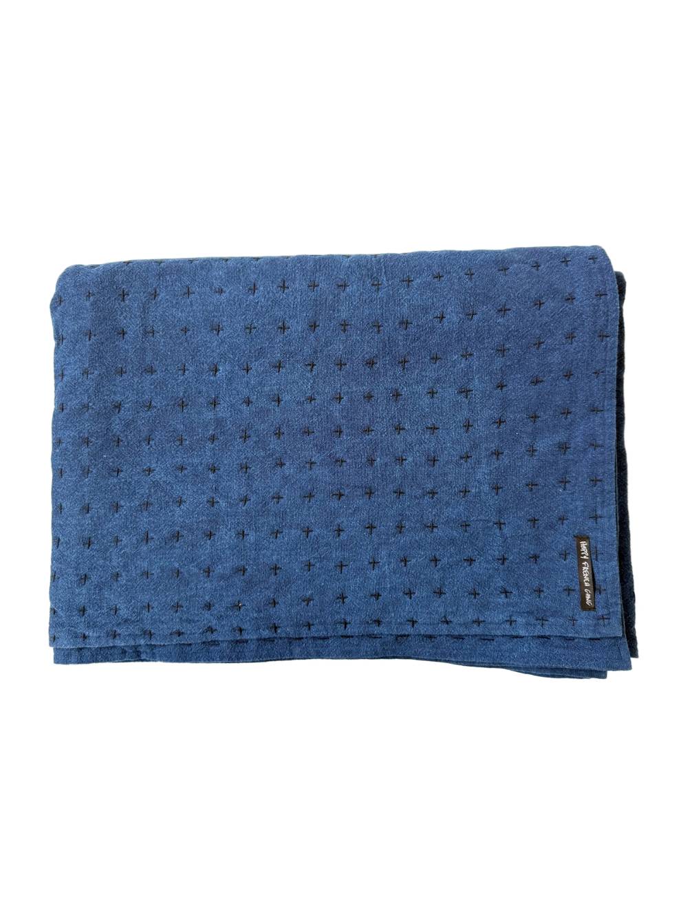 Indigo Quilt 75x55in
