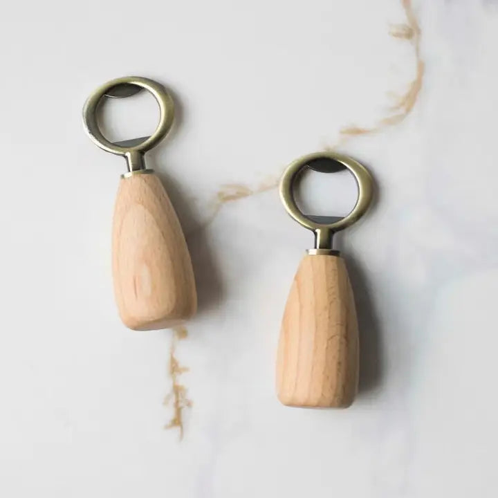 Vintage Wooden Bottle Opener